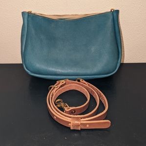 KMM Italian Blue Crossbody Bag - Like New